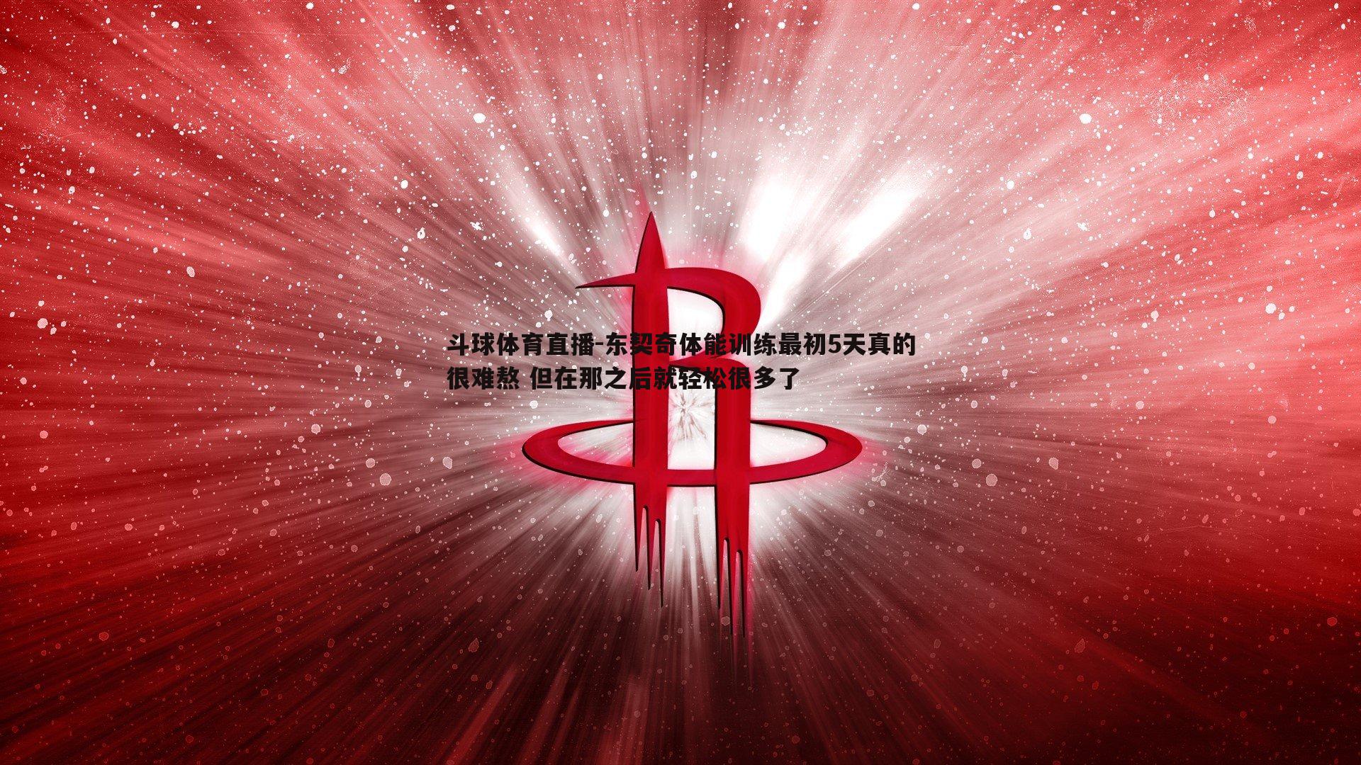 东契奇体能训练最初5天真的很难熬 但在那之后就轻松很多了